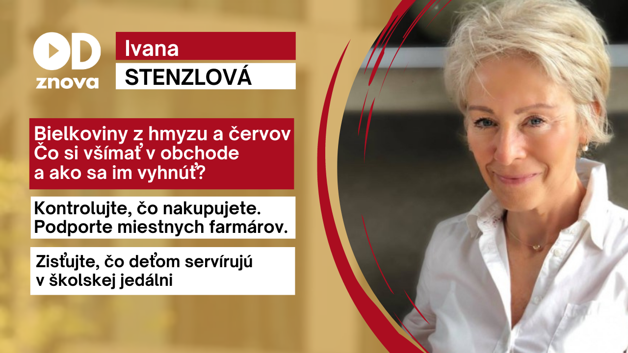 Hmyz a červy v potrave - Ivana Stenzlová