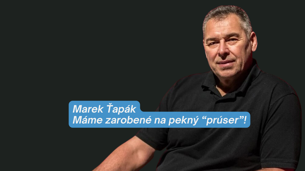 Marek Ťapák: Sme v kríze hodnotovej i morálnej