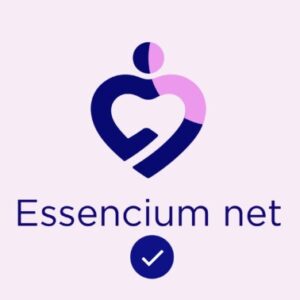 Logo skupiny Essencium net - aromatický život v jednej kvapke.